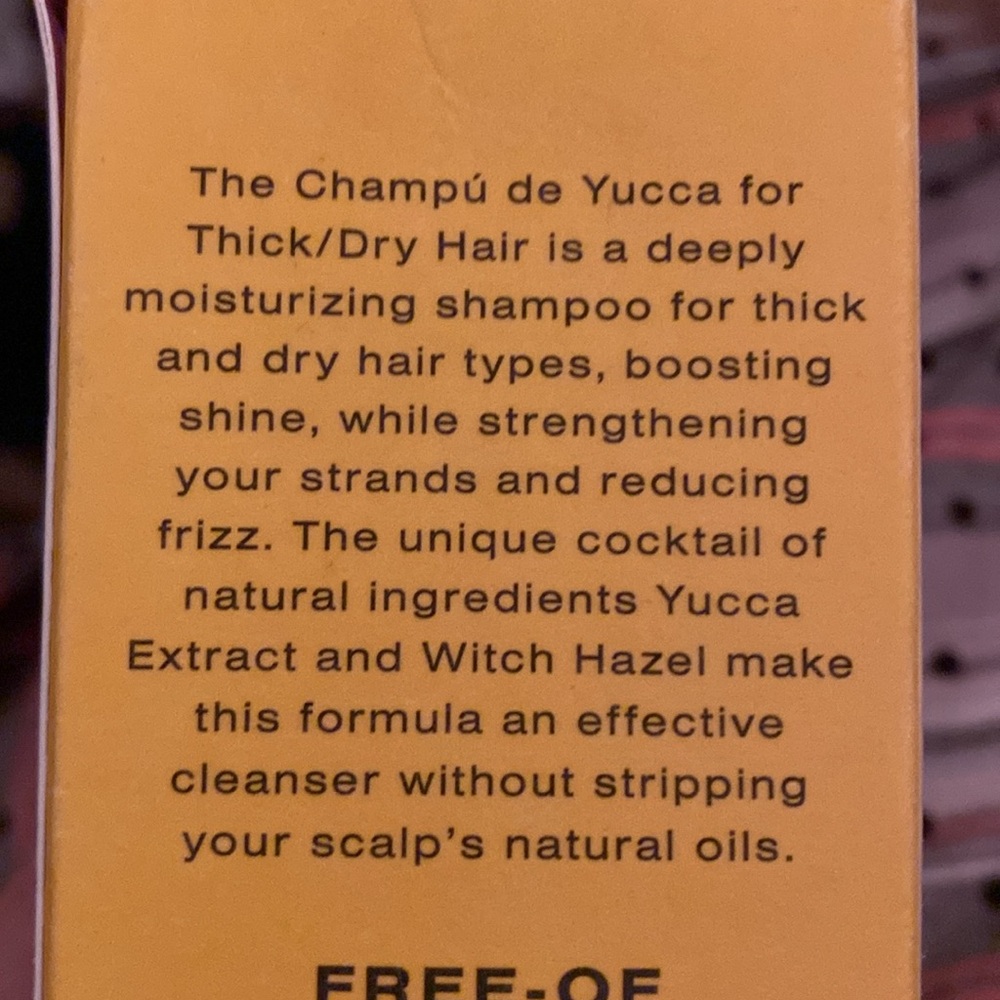 Ceremonia new full size sealed
Yucca & Witch Hazel Deep Hydrating Shampoo - Picture 3 of 4